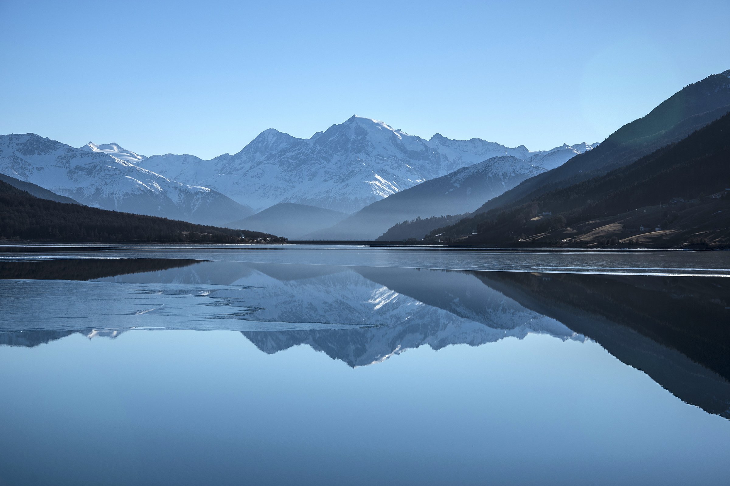 Reflection of the Mountains